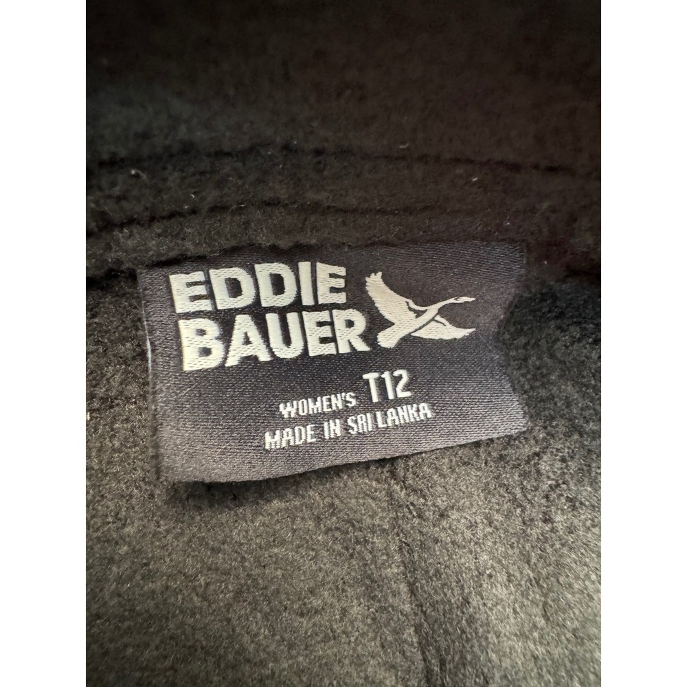 Eddie Bauer WT Flexion Lined 2.0 Pant Womens 12T Black Straight Leg Mid Rise NWT - Picture 4 of 16